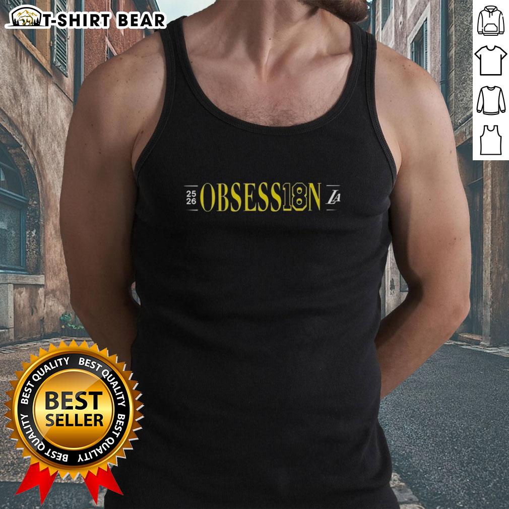 Deandre Ayton in Obsess18n LA 2025-2026 tank top, showcasing stylish sportswear in vibrant colors.