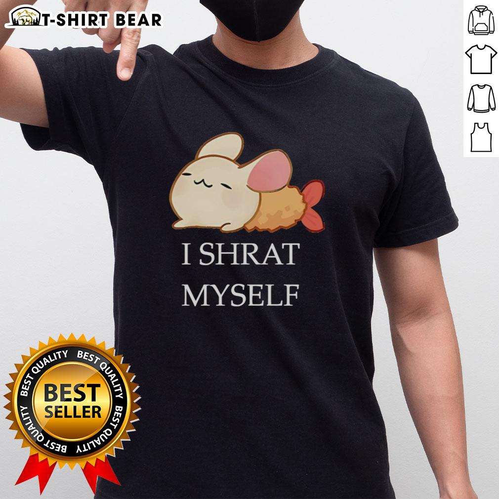 Top I Shrat Myself Cartoon T-Shirt featuring a playful cartoon design, perfect for casual wear and humor lovers.