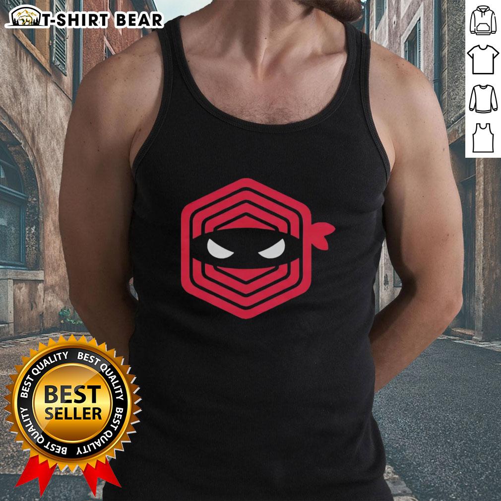 Top Pitching Ninja Cleveland Guardians baseball tank top featuring a playful design for sports fans.
