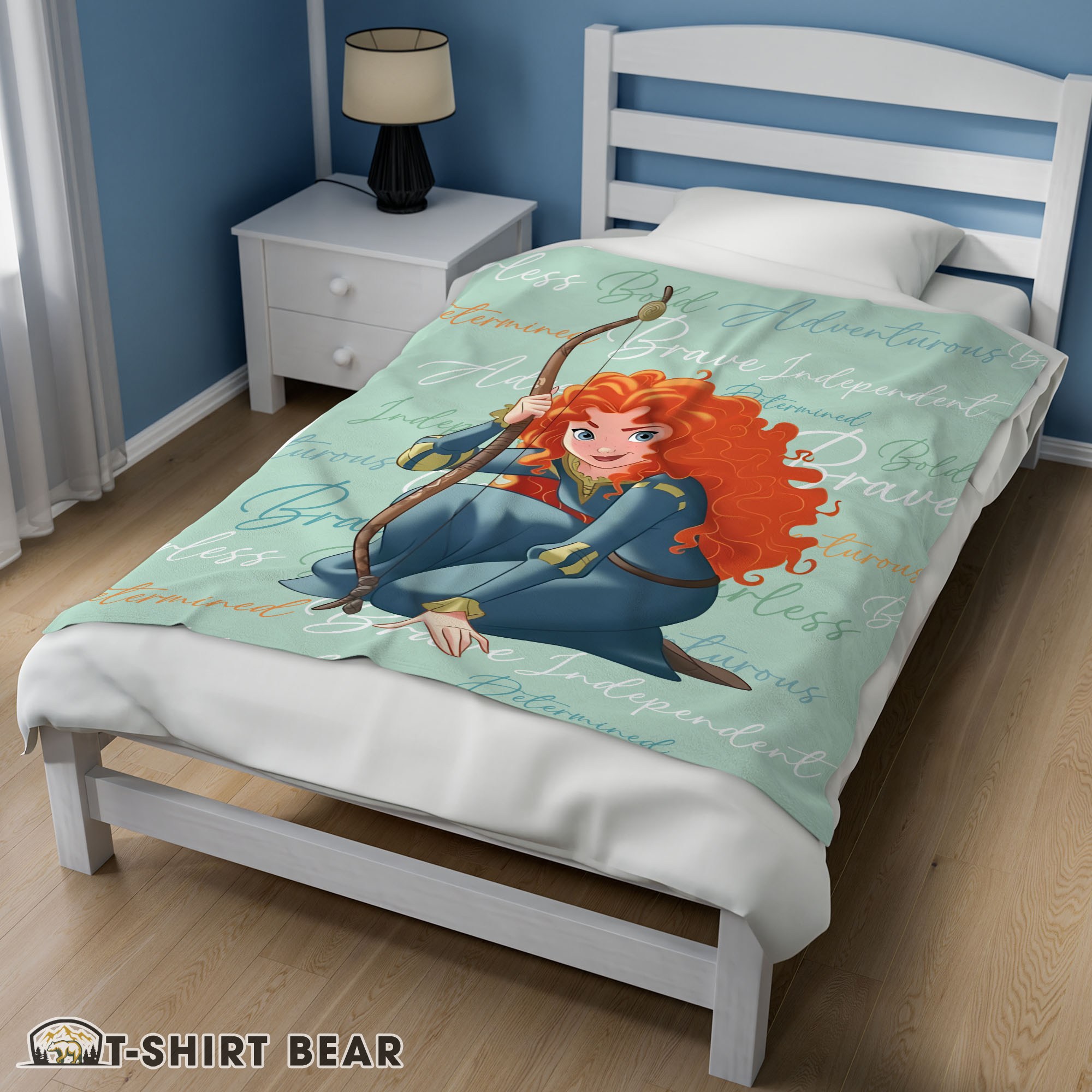 Perfect Cute Disney Brave Merida Princess Blanket Fleece