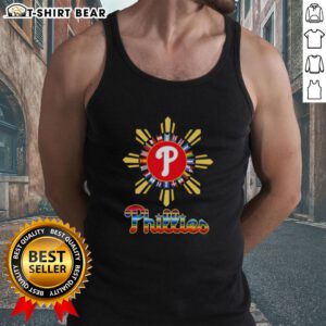 Good Philadelphia Phillies X Hispanic tank top featuring vibrant colors and bold team logo, perfect for fans.