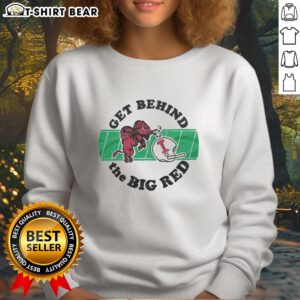Hot Indiana University sweatshirt in bold red, perfect for fans to show support for the Big Red team.