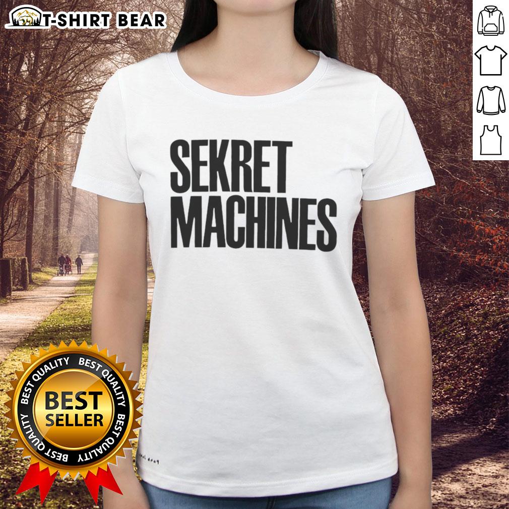 Hot Sekret Machines Ladies Tee in stylish design, perfect for casual wear and music enthusiasts.