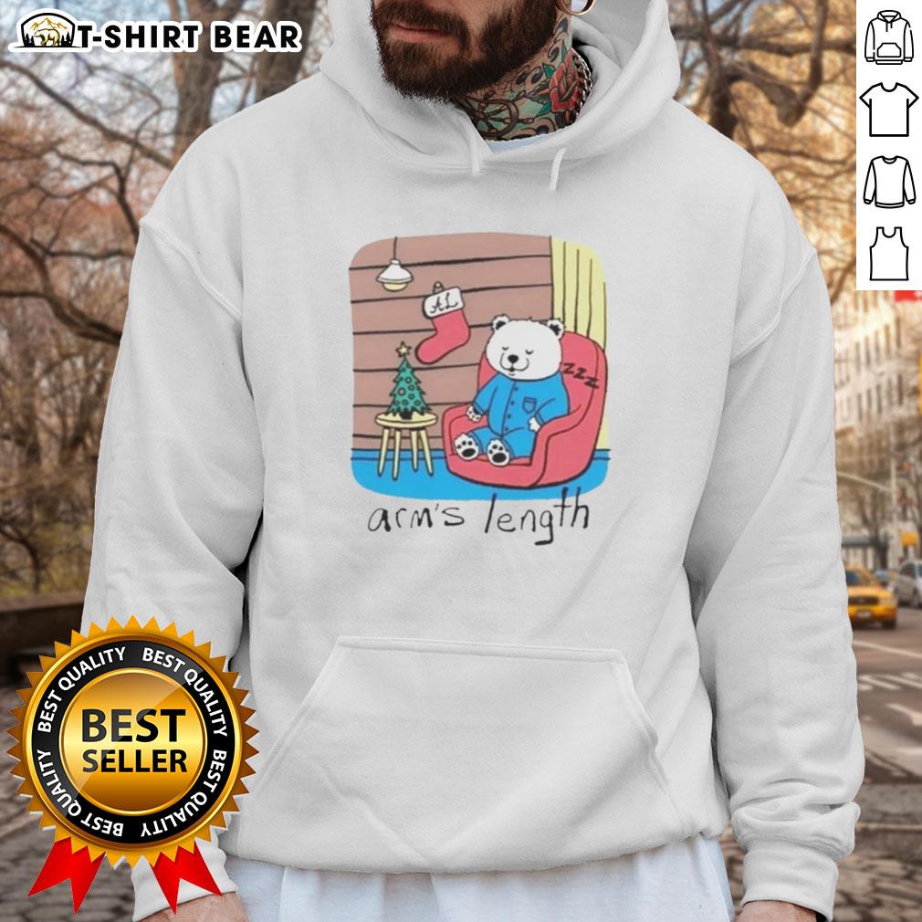 Cozy Hot-Sleepy Polar Bear Hoodie design featuring a cute polar bear illustration, perfect for chilly weather.