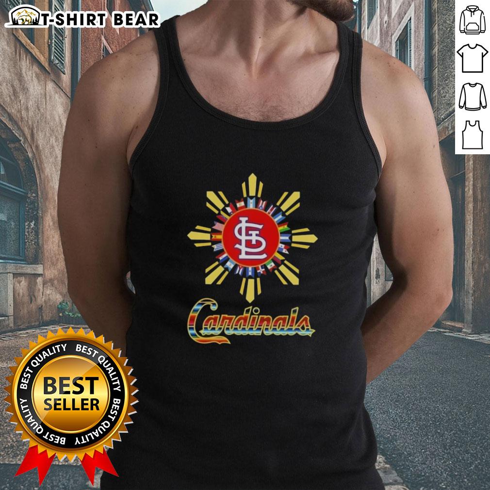 Stylish hot St. Louis Cardinals X Hispanic tank top featuring vibrant colors and a comfortable fit for fans.