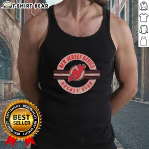 Stylish Nice New Jersey Devils surround tank top featuring team colors and logo, perfect for hockey fans.