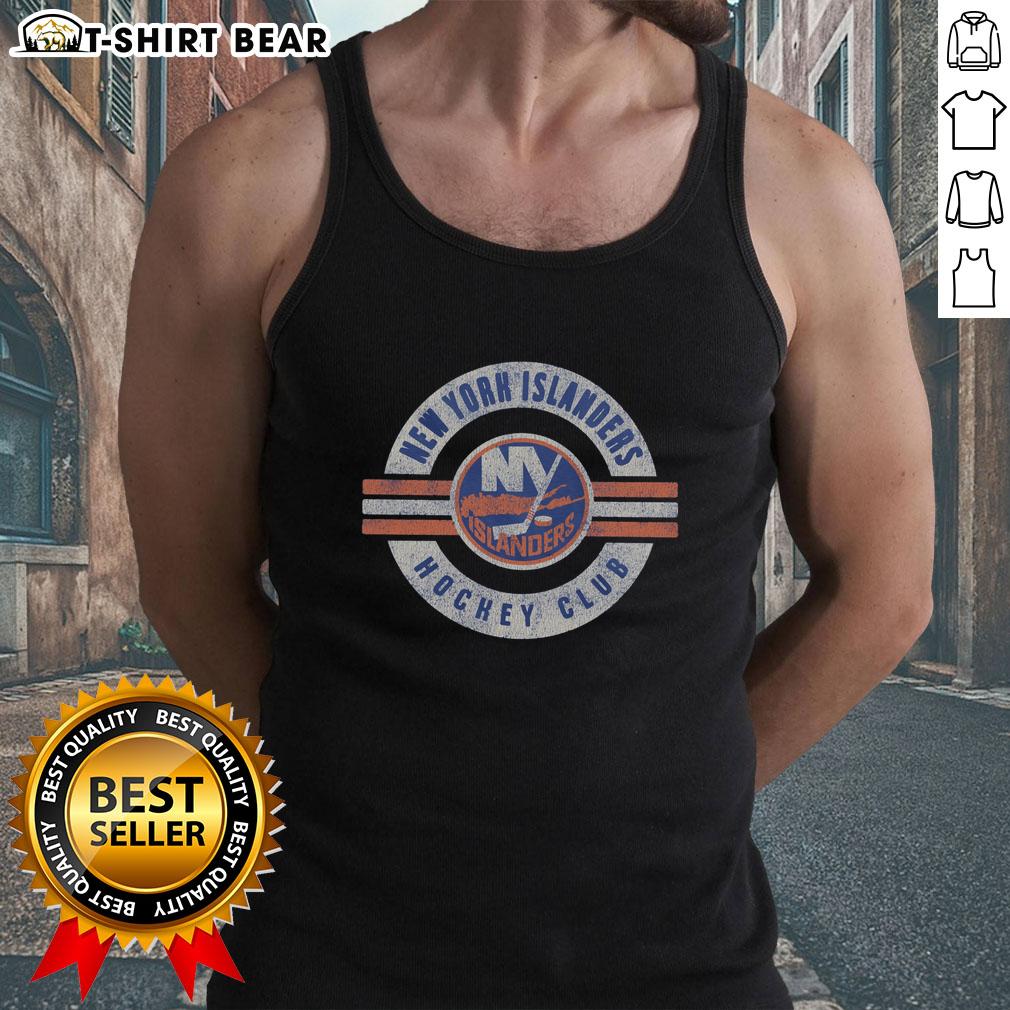 Nice New York Islanders surround tank top featuring team colors and logo, perfect for fans and summer wear.