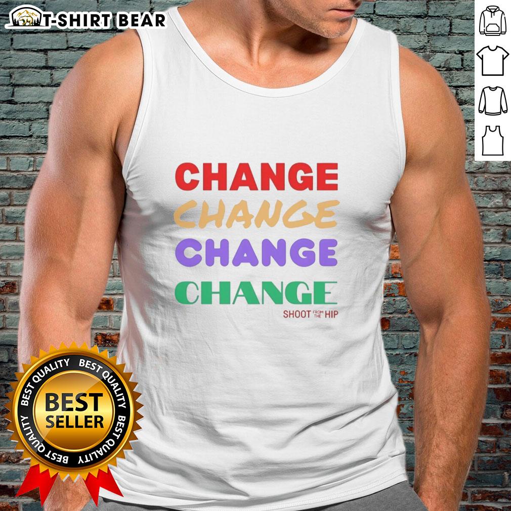 Official Change Repeat with Colors Tank Top in vibrant hues, perfect for casual wear and summer outfits.