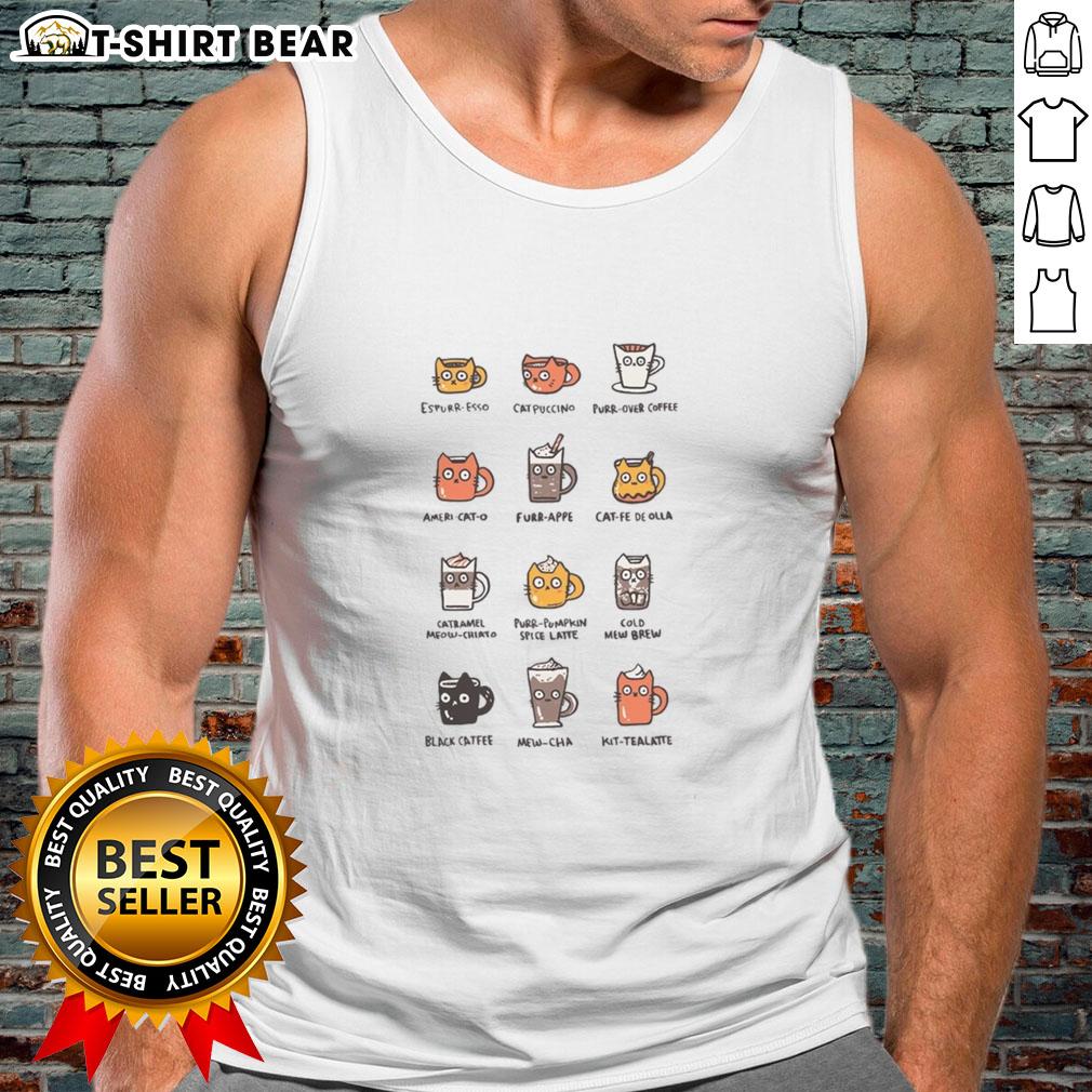 Official Fueled By Caffeine Tank Top featuring a stylish design perfect for coffee lovers and casual wear.