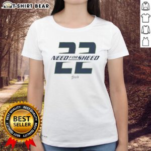 Official Need For Sheed 22 graphic ladies tee featuring bold design and comfortable fit for basketball fans.