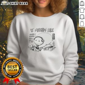 Original A Frog Beats It Sound Like Skrrr t My Dudes Sweatshirt featuring vibrant design and comfortable fit for casual wear.