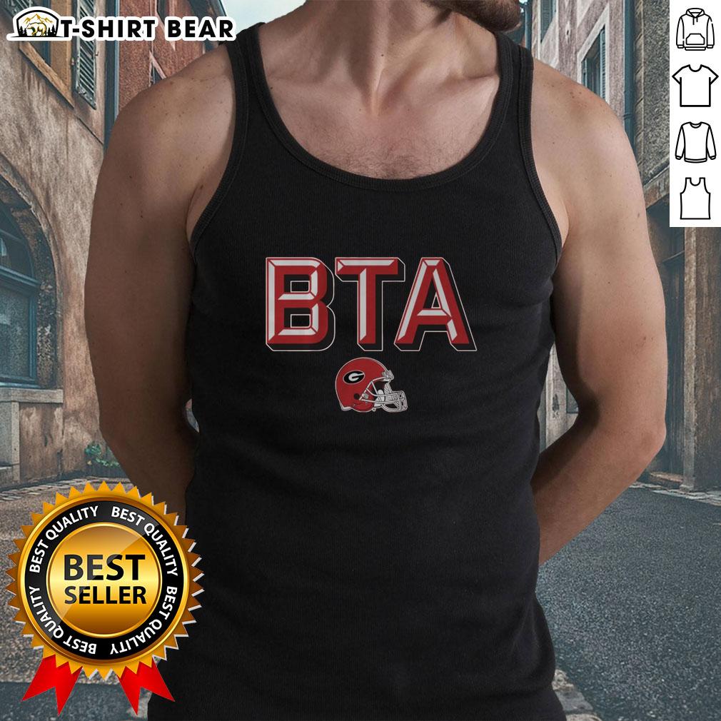Original Georgia Football BTA Tank Top featuring bold team colors and logo, perfect for game day wear.