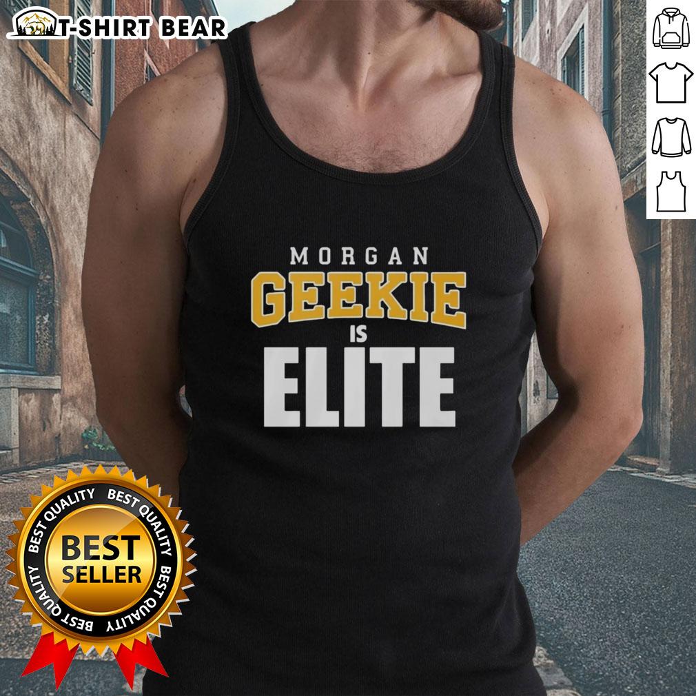Original Morgan Geekie Elite Short Shift Tank Top featuring stylish design and vibrant colors, perfect for casual wear.