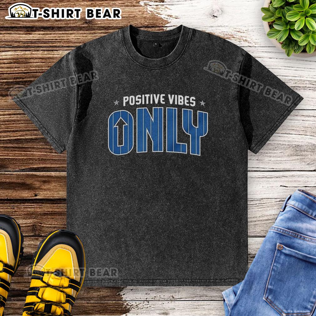 Original Orlando Magic Positive Vibes Only washed t-shirt featuring vibrant colors and a relaxed fit for casual wear.