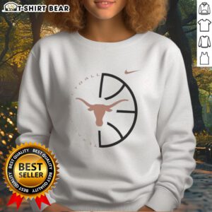 Original Texas Longhorns Nike Legend Basketball Icon Performance Sweatshirt in orange, perfect for fans and athletes.