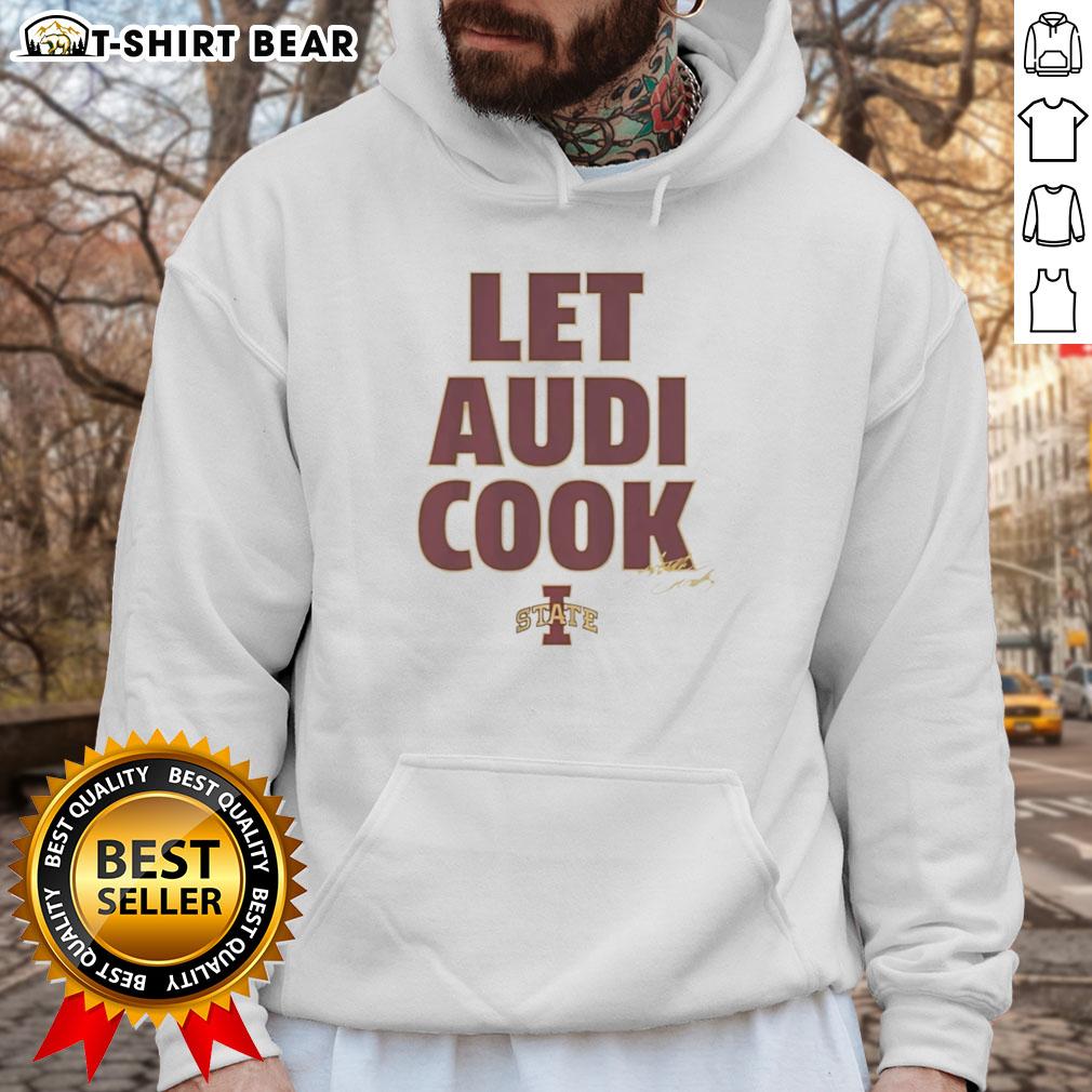 Premium Iowa State Cyclones Let Audi Cook Hoodie, featuring vibrant team colors and logo, perfect for fans.