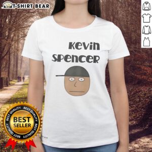 Premium Kevin Spencer Character Ladies Tee featuring a stylish graphic design on a comfortable fit shirt.