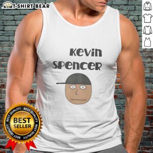 Premium Kevin Spencer character tank top featuring a vibrant design, perfect for casual wear and fan apparel.