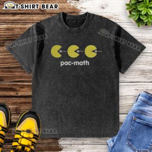 Pretty Pac Math Stuart Bloom washed t-shirt featuring a vibrant design, perfect for casual wear and math enthusiasts.
