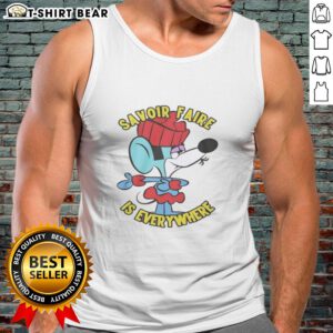 Pretty Savoir Faire is Everywhere tank top in vibrant colors, showcasing a stylish design perfect for casual summer wear.