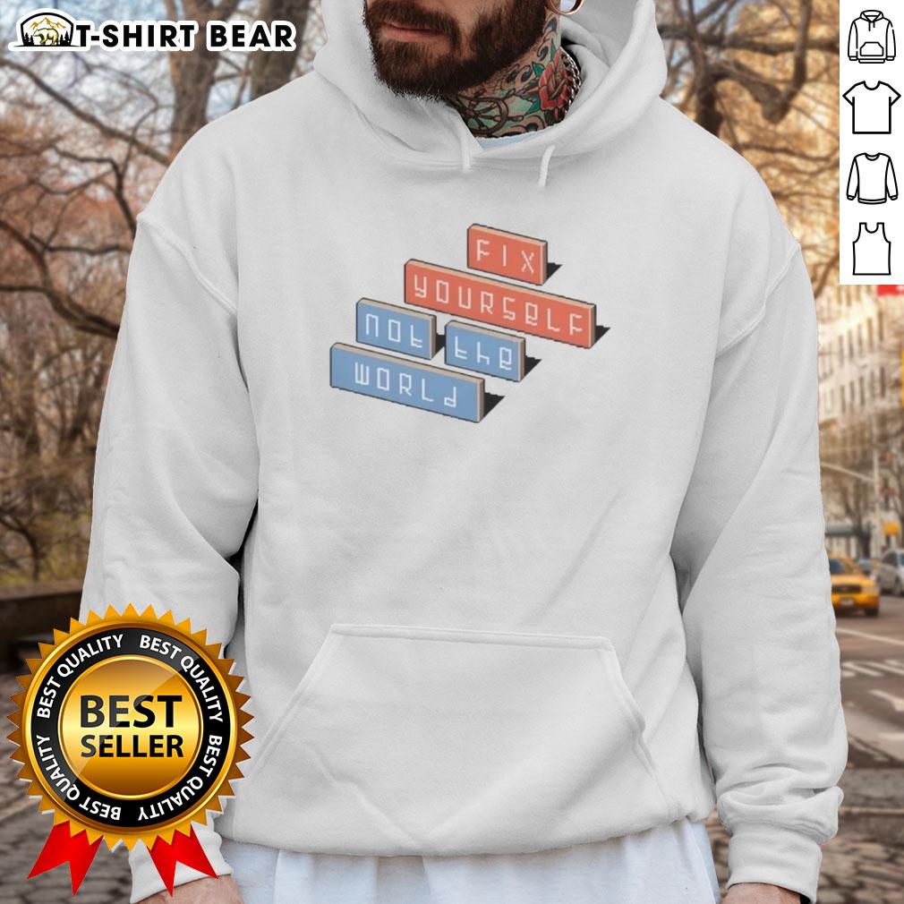 Top Fix Yourself 847 World Hoodie in stylish design, perfect for casual wear and expressing individuality.