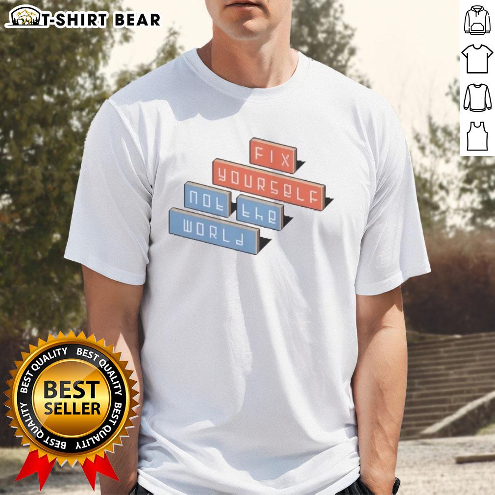 Top Fix Yourself 847 World T-Shirt featuring a unique design, perfect for casual wear and self-expression.