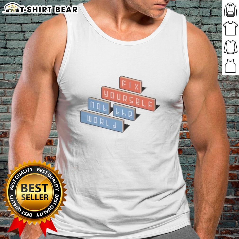 Top Fix Yourself 847 World Tank Top in stylish design, perfect for casual wear and self-expression.