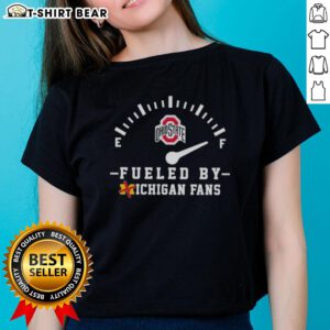 Top Ohio State Buckeyes tee for ladies, designed for fans, celebrating rivalry with Michigan in stylish comfort.