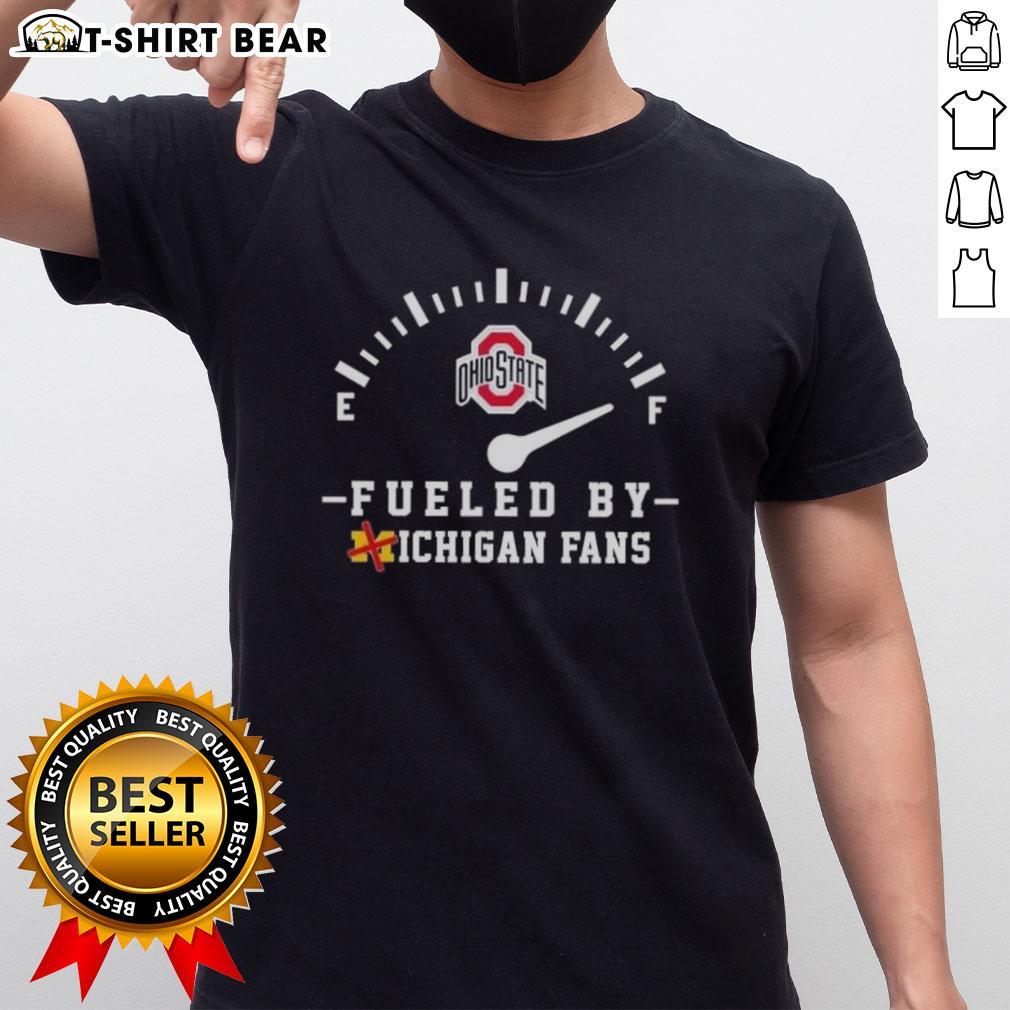 Top Ohio State Buckeyes Fueled By Xichigan Fans T-Shirt featuring bold graphics and team colors for passionate supporters.