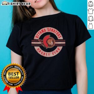 Top Ottawa Senators Surround Ladies Tee featuring team colors and logo, perfect for female fans of the Senators.