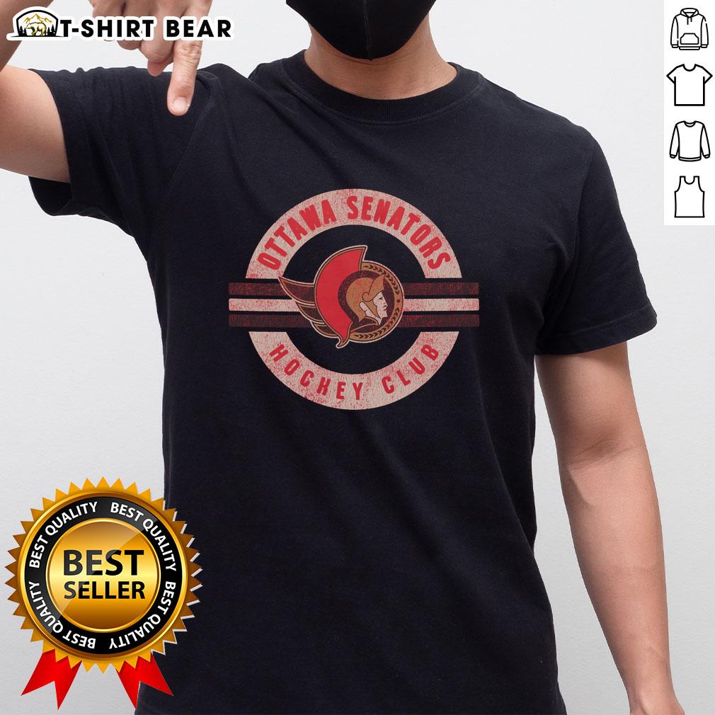Top Ottawa Senators Surround T-Shirt featuring team logo and vibrant colors, perfect for fans and game day wear.