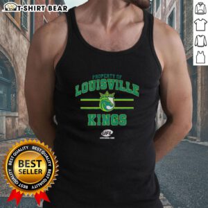 Louisville Kings UFL logo tank top showcasing stylish design for fans of the top property team in Louisville.