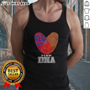 Awesome Fingerprints New York Giants X Syracuse Orange tank top showcasing team spirit and unique design in DNA style.