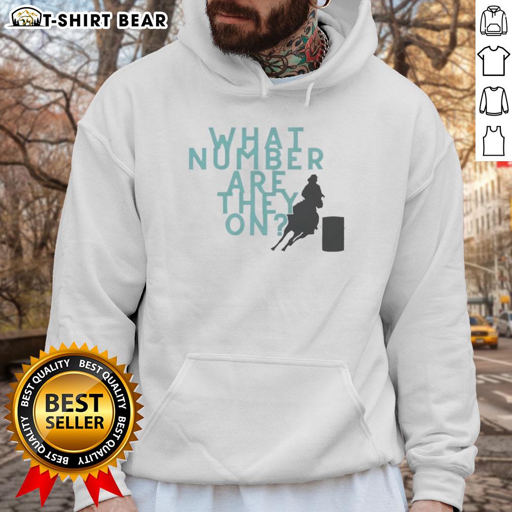 Awesome What Number Are They On Hoodie in vibrant colors, perfect for casual wear and expressing your unique style.