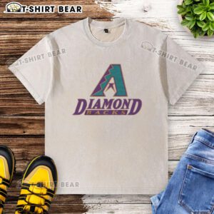 Good Arizona Diamondbacks '98 Washed T-Shirt in vintage style, featuring team logo and soft fabric for casual wear.
