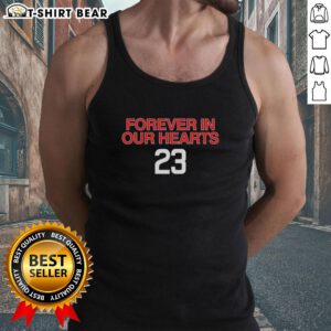 Good Chicago Cubs Forever in Our Hearts tank top featuring a stylish design for devoted Cubs fans.