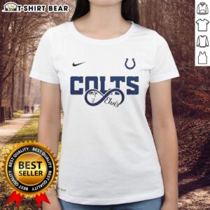 Stylish ladies tee featuring Elvis Presley and Indianapolis Colts NFL design, perfect for devoted fans.