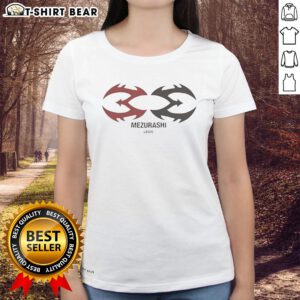 Good Mezurashi Lagos logo on a stylish ladies tee, perfect for casual wear and showcasing Lagos culture.