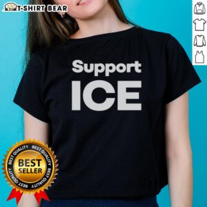Good Scott Presler Support Ice Ladies Tee featuring a stylish design promoting unity and empowerment among women.