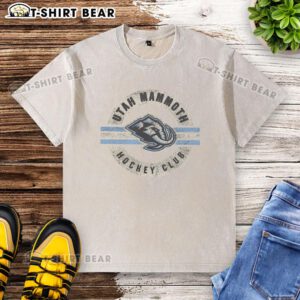 Good Utah Mammoth Surround Washed T-Shirt in vibrant colors, featuring a unique mammoth graphic design for casual wear.