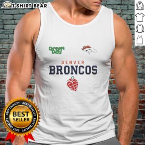 Hot Denver Broncos NFL 2026 Super Bowl Green Day tank top featuring vibrant team colors and stylish graphic design.