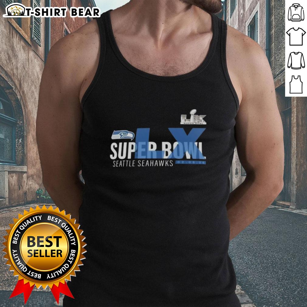 Nice 2026 Seattle Seahawks Super Bowl LX Made It tank top in vibrant colors, perfect for game day fans.