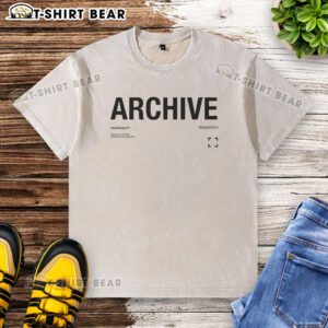 Nice Juice Ajuicerchive Wright Research T-Shirt, featuring a washed design and vibrant colors for casual wear.