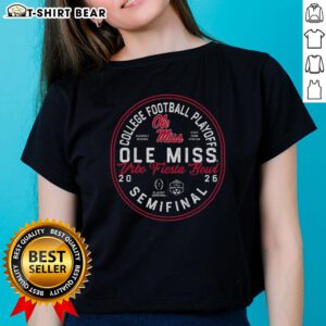 Nice Ole Miss 2026 Fiesta Bowl Bound Ladies Tee in vibrant colors, perfect for showing team spirit and style.
