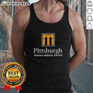 Nice Pittsburgh Trauma Medical Center logo tank top featuring a stylish design for medical professionals and supporters.