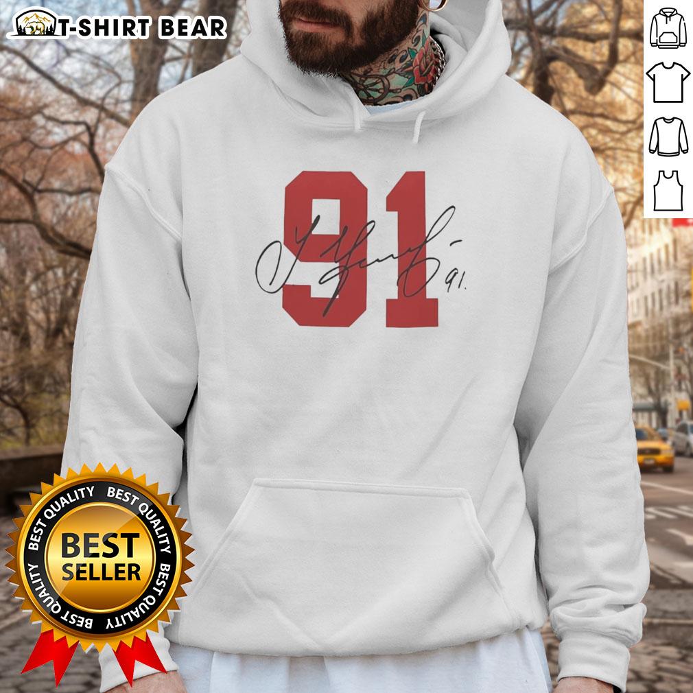 Alt Text: Sergei Fedorov Detroit Red Wings hoodie featuring a nice signature design, perfect for hockey fans.