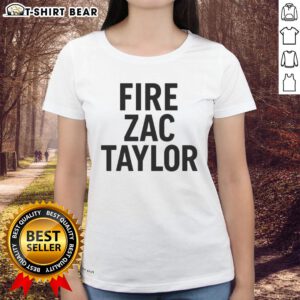 Official Fire Zac Taylor Ladies Tee featuring stylish design for fans of the Cincinnati Bengals head coach.