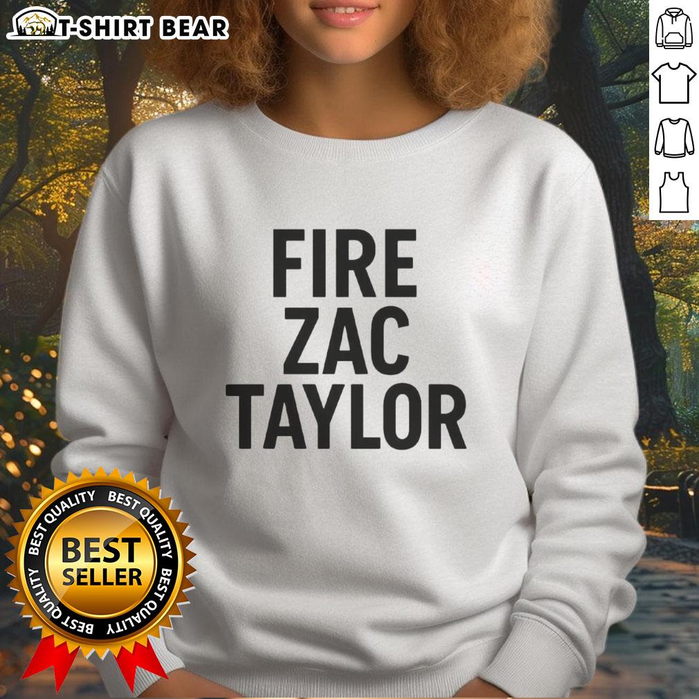 Official Fire Zac Taylor Sweatshirt in stylish design, perfect for fans supporting the Cincinnati Bengals coach.