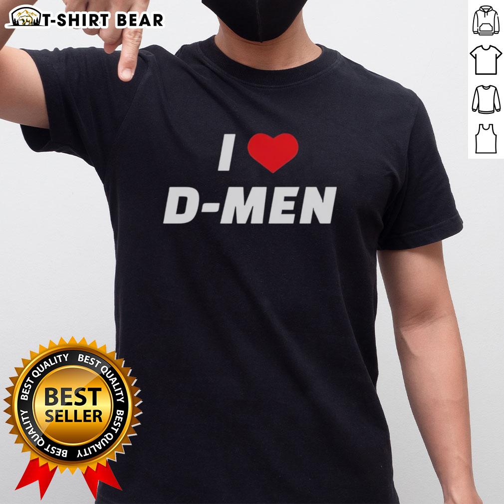 Official I Love D-Men T-Shirt featuring bold graphic design, perfect for fans and stylish casual wear.