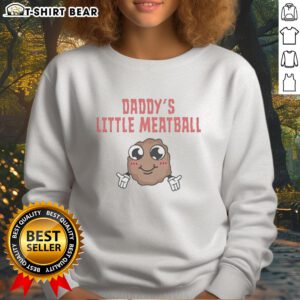 Cozy Original Gilmore Daddy's Little Meatball sweatshirt in soft fabric, perfect for casual wear and fans of Gilmore Girls.